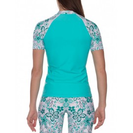UV Shirt Dames Hippie Turquoise