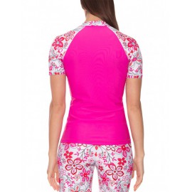 UV Shirt Dames Hippie roze