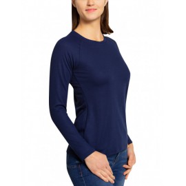 UV Shirt Dames Navy lange mouw - outdoor