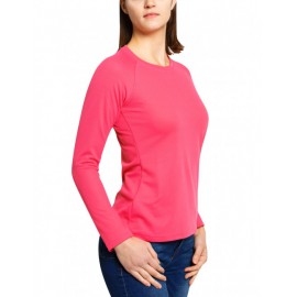 UV Shirt Dames Raspberry lange mouw - outdoor