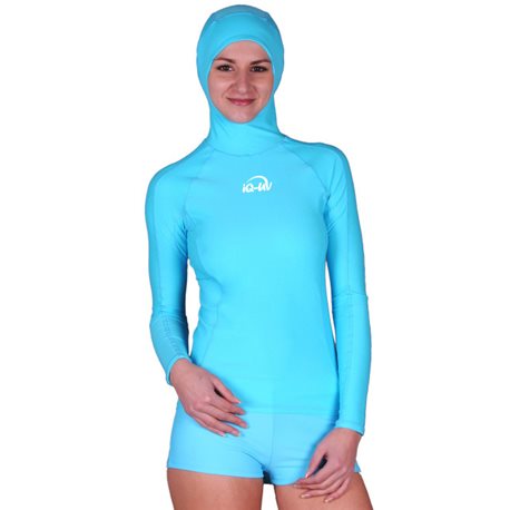 BesserBay Dames lange mouwen UV shirt 1/4 Zip UPF 50 zonnebescherming