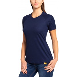 UV Shirt Dames Navy - outdoor