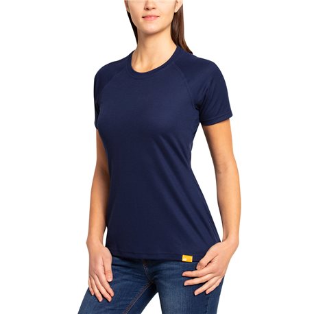 UV Shirt Dames Navy - outdoor
