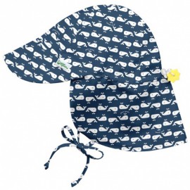 sun hat whale with flap