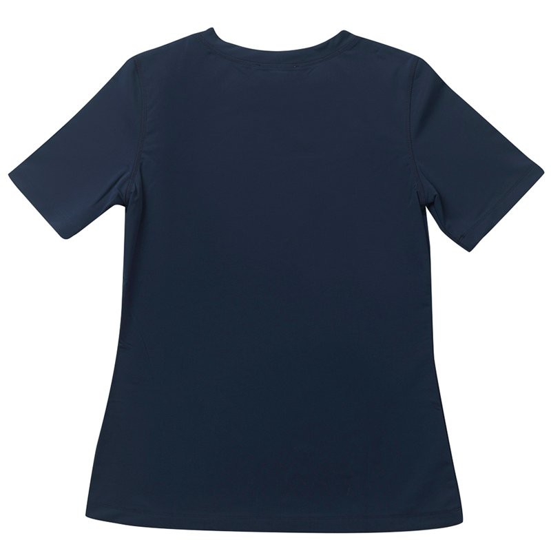 UV shirt Dames Blue - korte mouw; Dames (13+ jaar), UV shirts, UV shirt Dames, Dames UV Shirts Petit Crabe