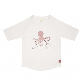 UV shirt Octopus - white - UPF50+ - Lassig - korte mouw