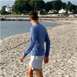 UV Shirt Heren Nordic Blue - lange mouw; UV shirts, Zwemkleding heren, UV shirt heren, Volwassenen (13+), Heren UV Shirts Petit UV Shirt Heren Nordic Blue - lange mouw; UV shirts, Zwemkleding heren, UV shirt heren, Volwassenen (13+), Heren UV Shirts Petit