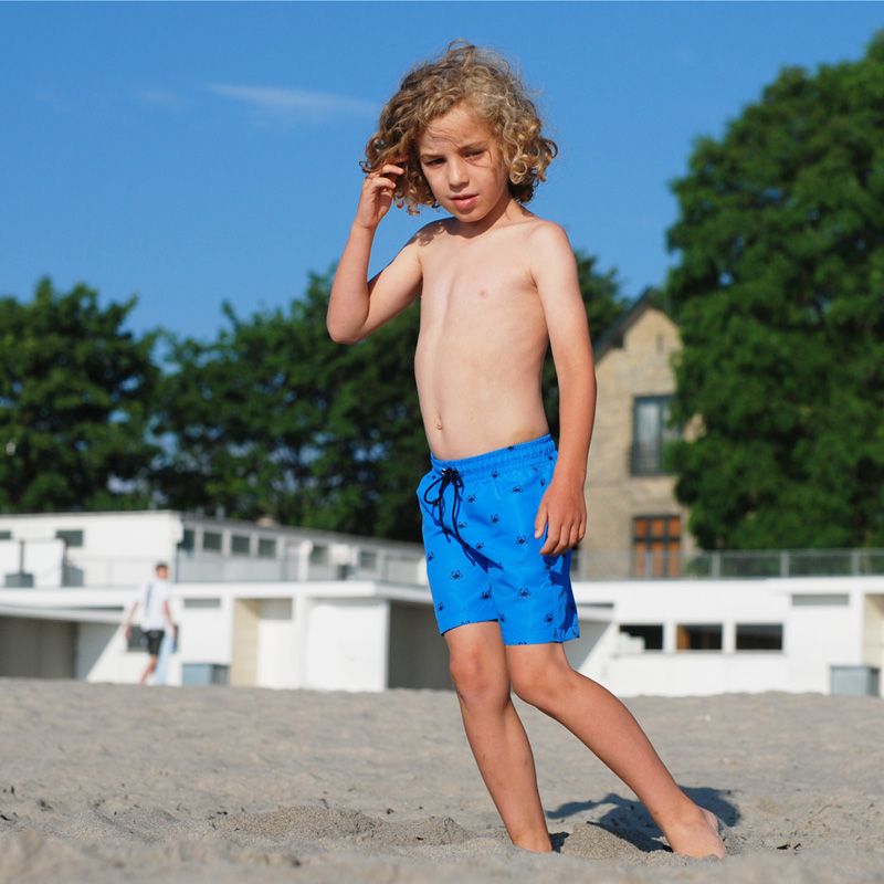 bijl Volwassenheid Voorbereiding Jongens Zwembroek Nordic Blue | De leukste zwembroeken - StoereKindjes