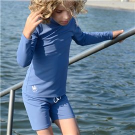 UV Shirt Nordic Blue - lange mouw