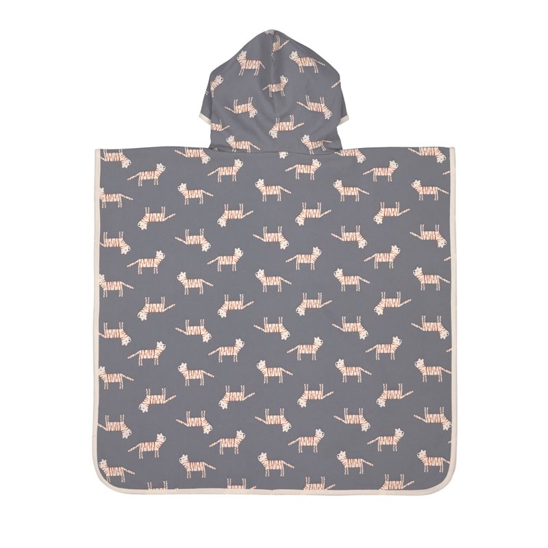 Badponcho Tiger - grey Badponcho Tiger - grey