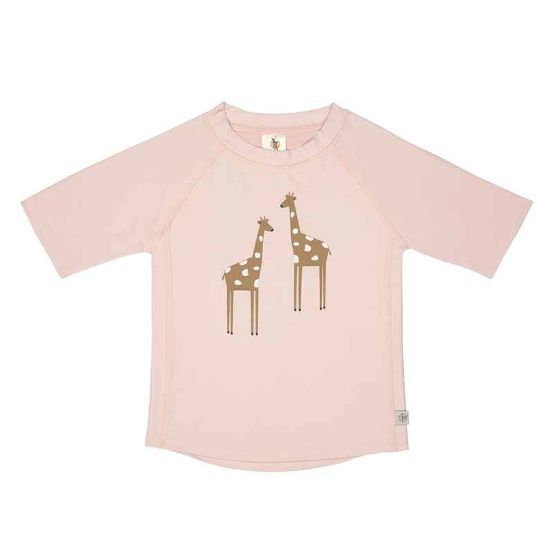 UV Shirt Giraffe - roze