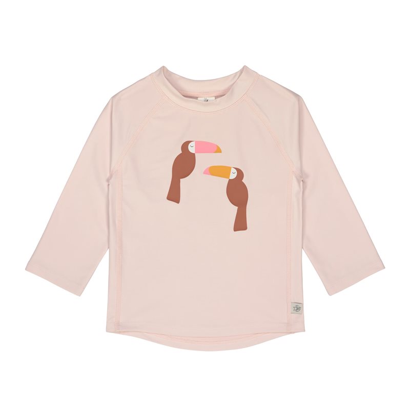 UV Shirt Toucan lange mouw - roze