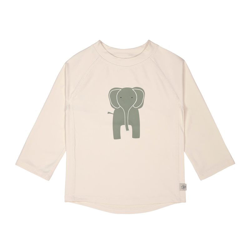UV Shirt Elephant lange mouw - off white