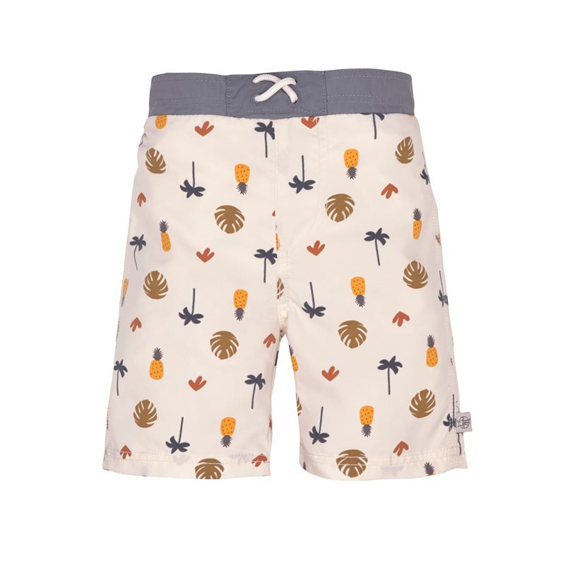 Boardshort Botanical - off white