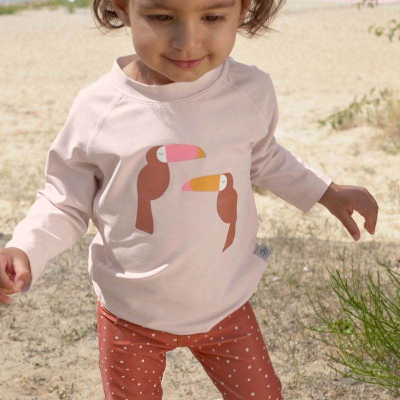 UV Shirt Toucan lange mouw - roze UV Shirt Toucan lange mouw - roze