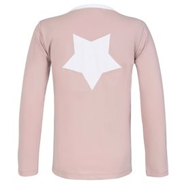 UV shirt Rose Nude met rits - lange mouw UV shirt Rose Nude met rits - lange mouw