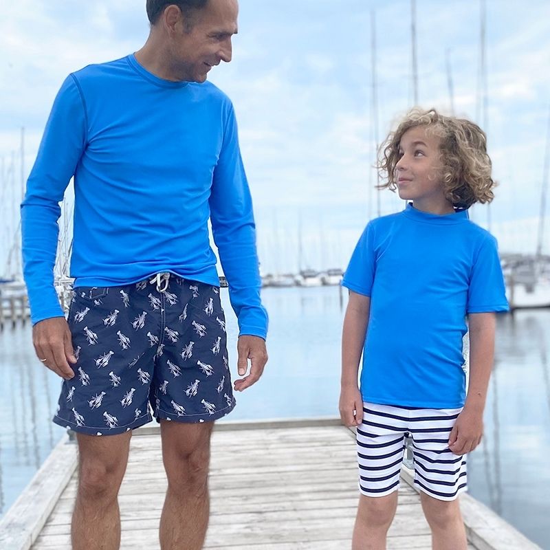 UV Shirt Azure Blue UV Shirt Azure Blue