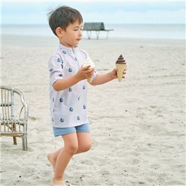 UV Shirt Boat Sandy korte rits