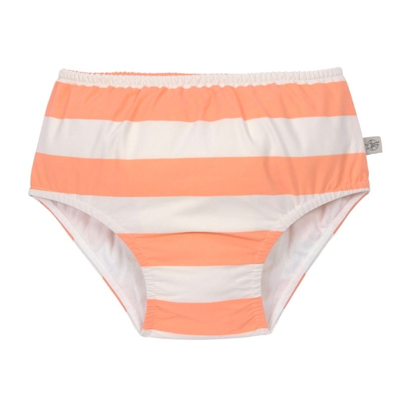 Zwemuier gestreept - milky / peach
