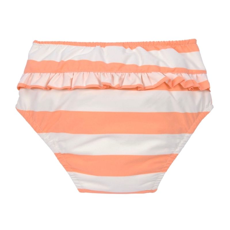 Zwemuier gestreept - milky / peach Zwemuier gestreept - milky / peach