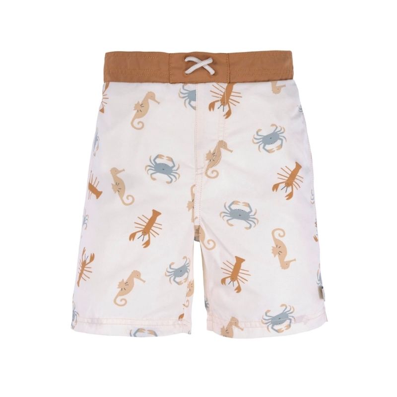 Boardshort Sea Animals - milky