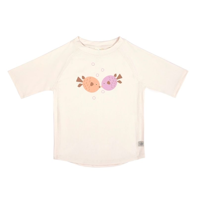 UV Shirt Fish korte mouw - milky UV Shirt Fish korte mouw - milky