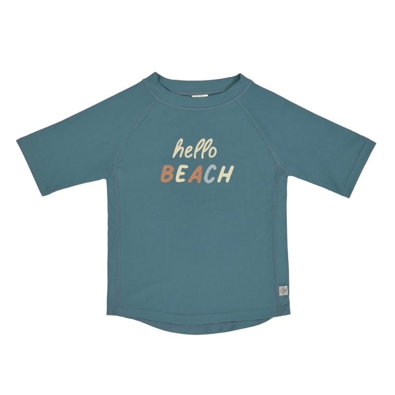 UV Shirt Hello Beach korte mouw - blue UV Shirt Hello Beach korte mouw - blue