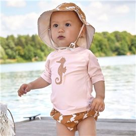 UV Shirt Seahorse korte mouw - light pink UV Shirt Seahorse korte mouw - light pink