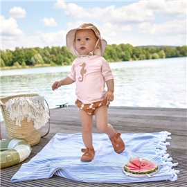 UV Shirt Seahorse korte mouw - light pink UV Shirt Seahorse korte mouw - light pink