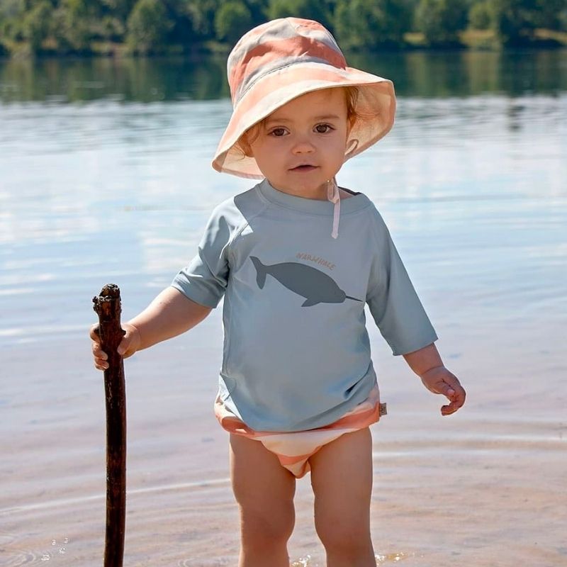 UV Shirt Whale korte mouw - light blue UV Shirt Whale korte mouw - light blue