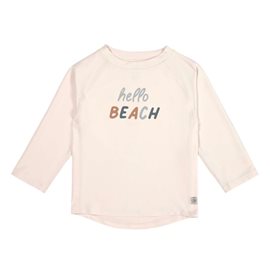 UV shirt Hello Beach lange mouw - milky