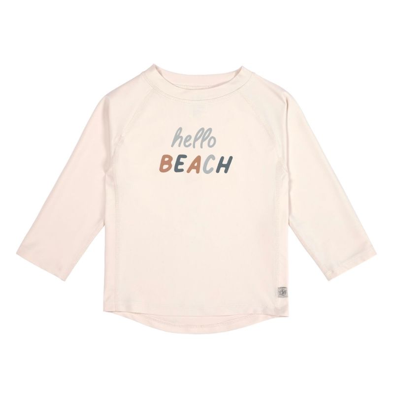 UV shirt Hello Beach lange mouw - milky UV shirt Hello Beach lange mouw - milky