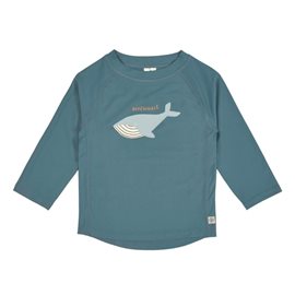 UV shirt Whale lange mouw - blue