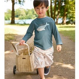 UV shirt Whale lange mouw - blue UV shirt Whale lange mouw - blue