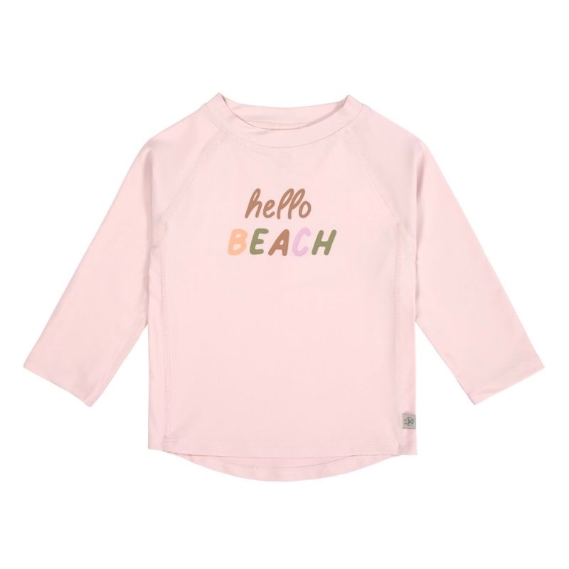 UV shirt Fish lange mouw - peach rose