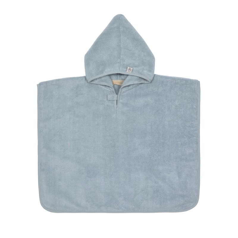 Badponcho bio Blauw one size Badponcho bio Blauw one size