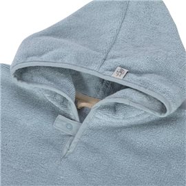 Badponcho bio Blauw one size Badponcho bio Blauw one size