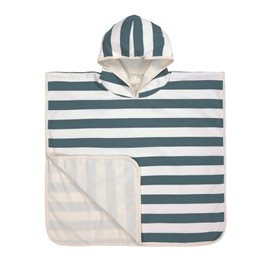 Badponcho UPF80+ Stripes - milky/blue 12M-36M Badponcho UPF80+ Stripes - milky/blue 12M-36M