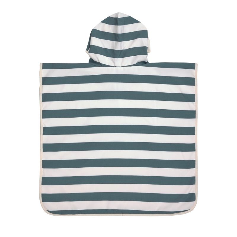 Badponcho UPF80+ Stripes - milky/blue 12M-36M Badponcho UPF80+ Stripes - milky/blue 12M-36M