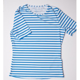 UV shirt blue stripe