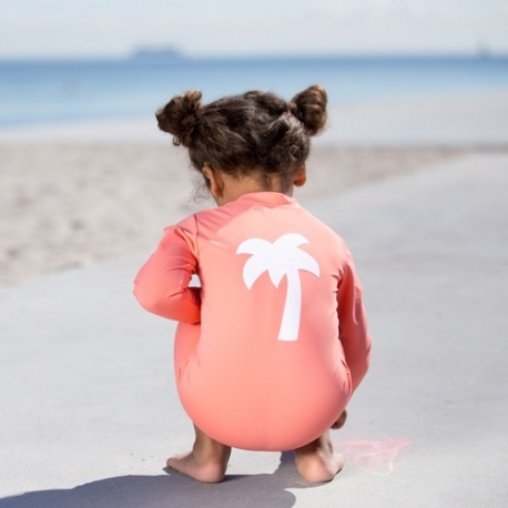 Baby badpak Lang Flamingo Baby badpak Lang Flamingo