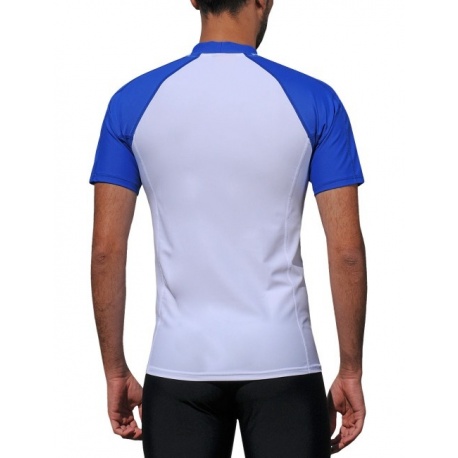 UV Shirt White Blue