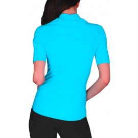 UV Shirt dames Slim Fit Turquoise