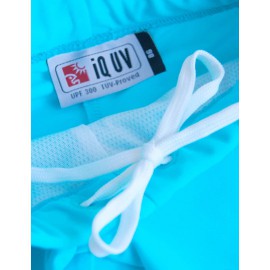 UV zwemshort Turquoise IQ UV zwemkleding