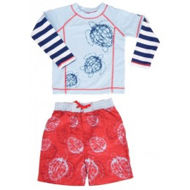 UV shirt & boardshort Red Tortoise (lange mouw) UV shirt & boardshort Red Tortoise (lange mouw)