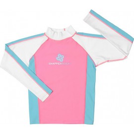 UV shirt & short Pink Aqua (lange mouw)