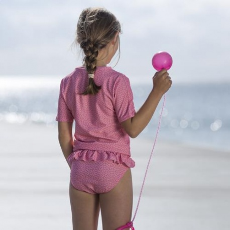 Meisjes Zwembroekje | Bikini broekje Pink Flower