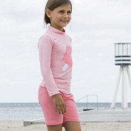 UV Shirt Soft Roze lange mouw | Zwemshirt lange mouw Roze 
