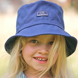 Zonnehoed Blauw | Zonnehoed kind met brede rand