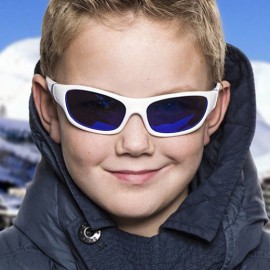 Zonnebril Kind 6-10 jr - White & Blue - Blue Revo - 6-10 years - Koolsun -- SPORT